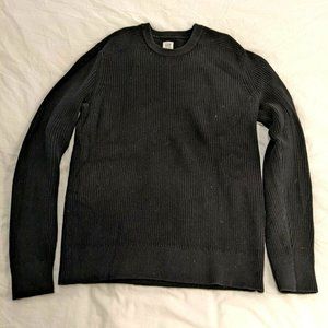 Gap Mens Sweater Size M Black Long Sleeve Crew Neck Knit